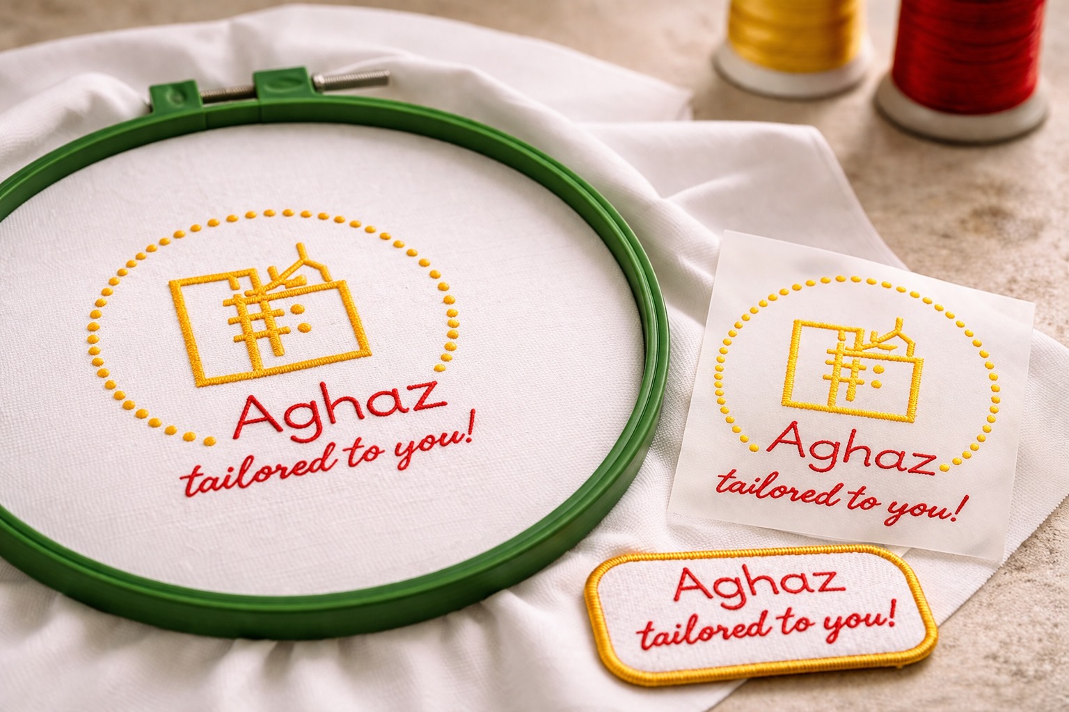 Branding and Customization — embroidery and printing